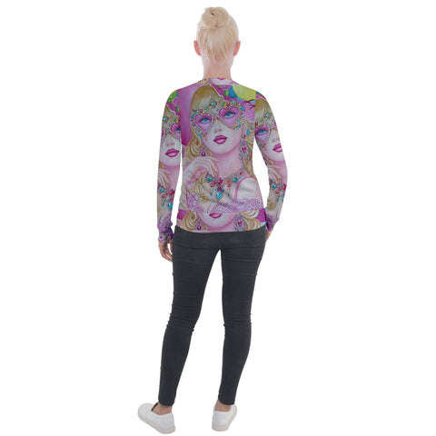 The Wonderscape Velvet Zip Up Jacket - FullTop - Sharon Tatem LLC.