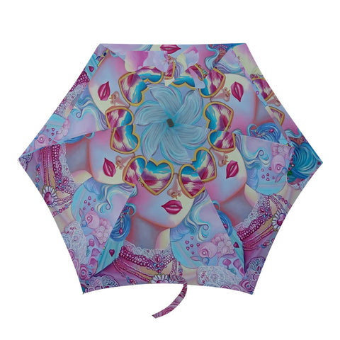 The Wonderscape Mini Folding Umbrella - umbrellas - Sharon Tatem LLC.