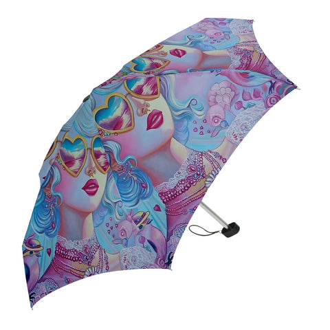 The Wonderscape Mini Folding Umbrella - umbrellas - Sharon Tatem LLC.