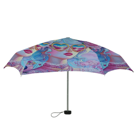 The Wonderscape Mini Folding Umbrella - umbrellas - Sharon Tatem LLC.