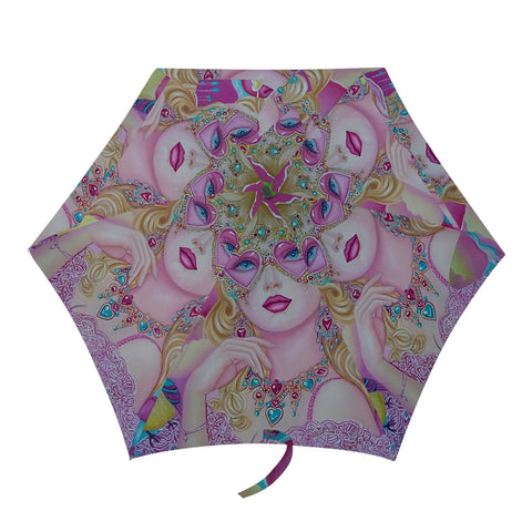 Wonderscape Mini Folding Umbrella - umbrellas - Sharon Tatem LLC.