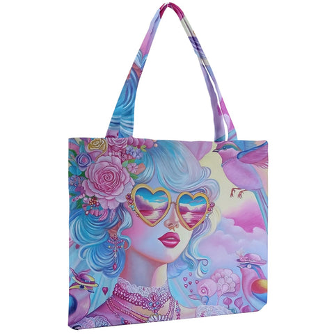 The Wonderscape Mini Tote Bag - reusable-grocery-bags - Sharon Tatem LLC.