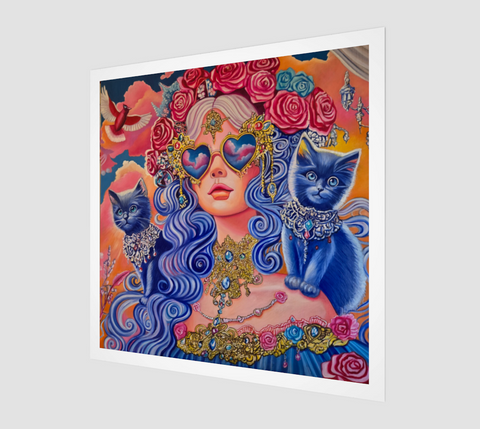 Wonder Birds The Wonderscape Reflections - Art Print - Sharon Tatem LLC.