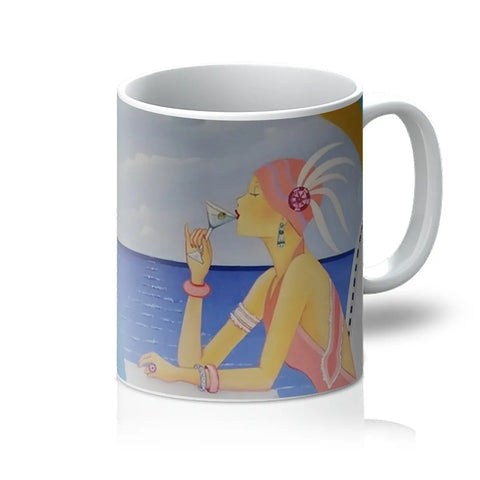 Art Deco Cruising Women Mug - Homeware - Sharon Tatem LLC.