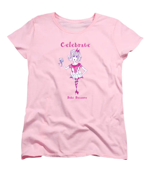 Celebrate Me Bibi Because - Women's T-Shirt (Standard Fit) - Women's T-Shirt (Standard Fit) - Sharon Tatem LLC.
