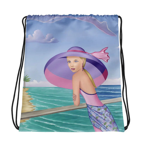 Drawstring bag FINALLY I love this drawstring Bag -  - Sharon Tatem LLC.