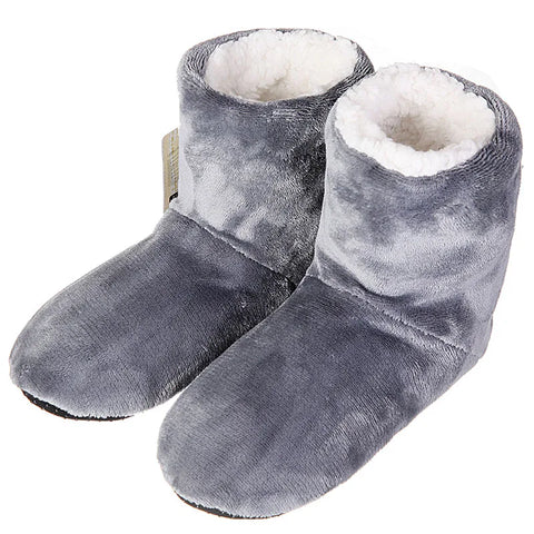 High Quality Winter Warm Shoes Skid Soft Bottom Indoor Home Shoes Warm Plush Indoor Boots For Men Women Floors Shoes - slippers - Sharon Tatem LLC.