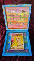 Mythic Wishbox Oil Painting In Heroin Briena In Yellow Maiden Sharon Tatem's Wish Boxes Bringing Your Dreams to Life -  - Sharon Tatem LLC.