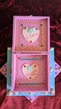 Mythic Wishbox Oil Painting In Heroin Dominique Shells Maiden Sharon Tatem's Wish Boxes Bringing Your Dreams to Life -  - Sharon Tatem LLC.