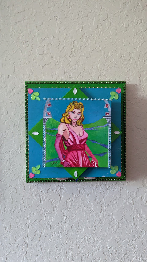 Mythic Wishbox Oil Painting In Heroin Julia Maiden Sharon Tatem's Wish Boxes Bringing Your Dreams to Life -  - Sharon Tatem LLC.