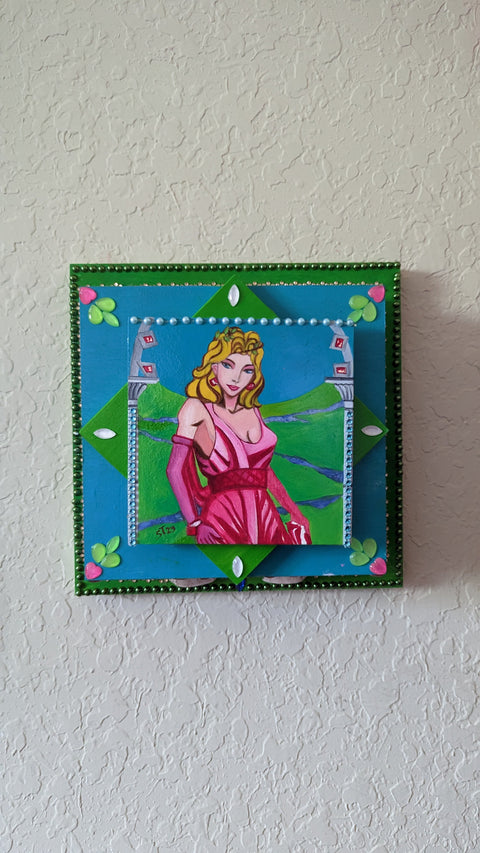 Mythic Wishbox Oil Painting In Heroin Julia Maiden Sharon Tatem's Wish Boxes Bringing Your Dreams to Life -  - Sharon Tatem LLC.