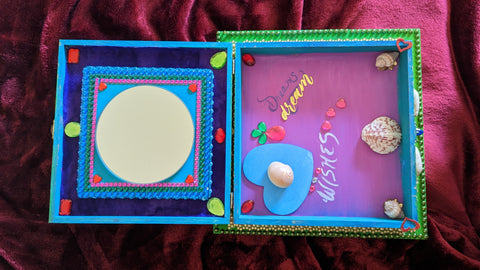 Mythic Wishbox Oil Painting In Heroin Julia Maiden Sharon Tatem's Wish Boxes Bringing Your Dreams to Life -  - Sharon Tatem LLC.