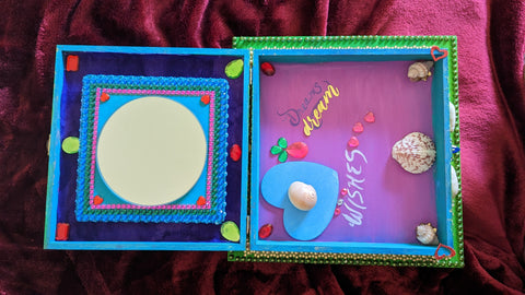 Mythic Wishbox Oil Painting In Heroin Julia Maiden Sharon Tatem's Wish Boxes Bringing Your Dreams to Life -  - Sharon Tatem LLC.