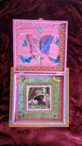 Mythic Wishbox Oil Painting In Heroin Guenevere Maiden Sharon Tatem's Wish Boxes Bringing Your Dreams to Life -  - Sharon Tatem LLC.