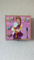 Mythic Wishbox Oil Painting In Heroin Gordatario Maiden Sharon Tatem's Wish Boxes Bringing Your Dreams to Life -  - Sharon Tatem LLC.