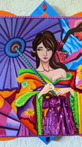 Painting Oil on Wood Panel Womplay Games Nohimue King Of Thrones -  - Sharon Tatem LLC.