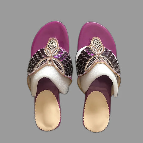 Rhinestone Sandals Water Diamond Slippers For Women Summer Outwear, Low Heel Bohemian Beach Shoes, Holiday Flip Flops, Sandals Wholesale -  - Sharon Tatem LLC.