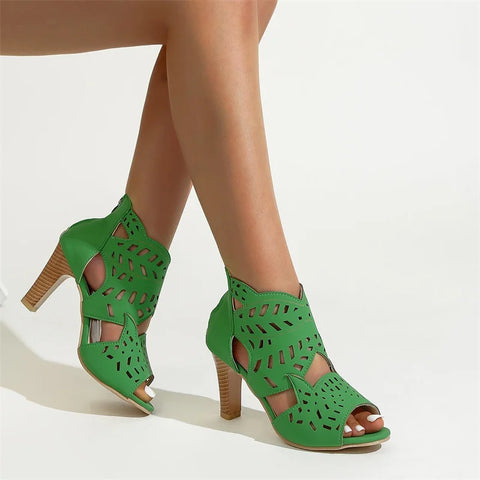 Ankle Sandals Women Summer New Pattern Simple Open Toe Breathable Pearl Sandals Flat for Women Sandals for Women Low Wedge - Ankle Sandals - Sharon Tatem LLC.