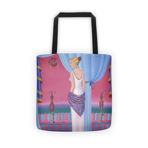 Tote bag Perfume Canvas Bag -  - Sharon Tatem LLC.