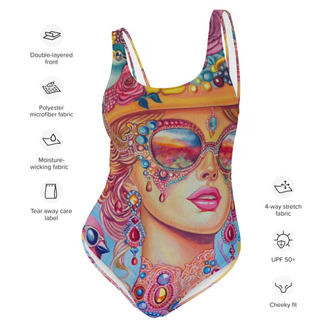One-Piece Swimsuit -  - Sharon Tatem LLC.