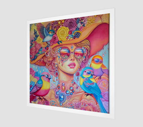 Wonder Birds The Wonderscape Reflections - Art Print - Sharon Tatem LLC.