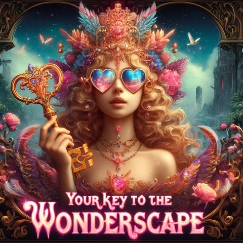 Key To The Wonderscape - 26 Stories of The Wonderscape 1.25 hours Limited Edition -  - Sharon Tatem LLC.