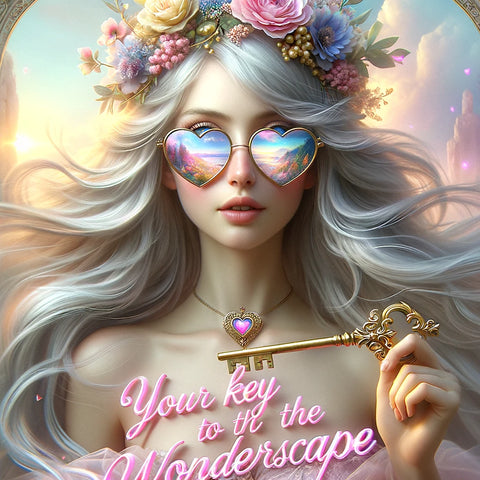 Key To The Wonderscape - 26 Stories of The Wonderscape 1.25 hours Limited Edition Sharon Tatem LLC.