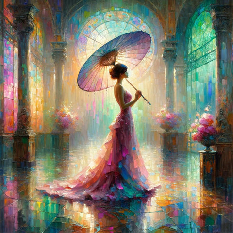Art Print On Canvas - 16x16 -  - Sharon Tatem LLC.