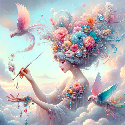 Art Print On Canvas - 16x16 -  - Sharon Tatem LLC.