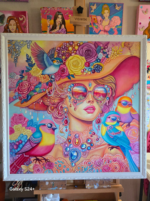 Wonder Birds The Wonderscape Reflections - Art Print - Sharon Tatem LLC.