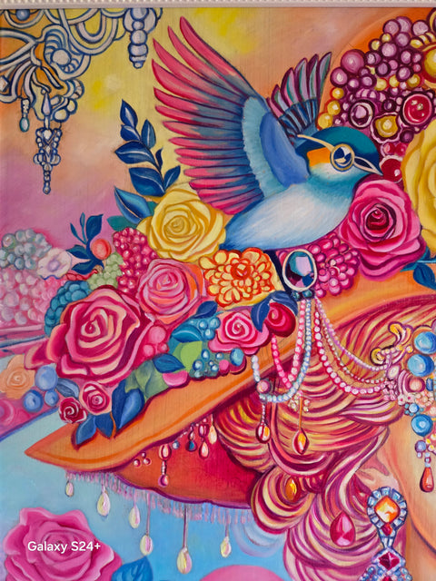 Wonder Birds The Wonderscape Reflections - Art Print - Sharon Tatem LLC.