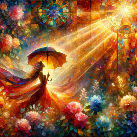 Art Print On Canvas - 16x16 -  - Sharon Tatem LLC.