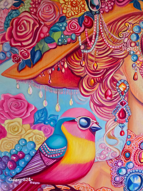 Wonder Birds The Wonderscape Reflections - Art Print - Sharon Tatem LLC.