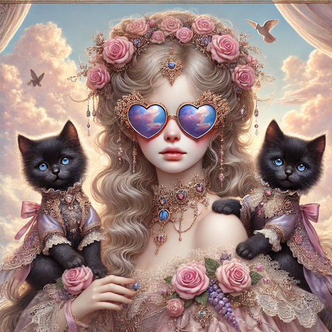 Art Print On Canvas - 16x16 -  - Sharon Tatem LLC.