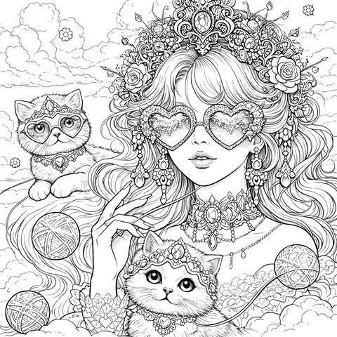 The Wonderscape Coloring Book