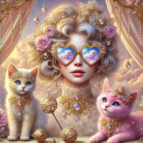 Art Print On Canvas - 16x16 -  - Sharon Tatem LLC.