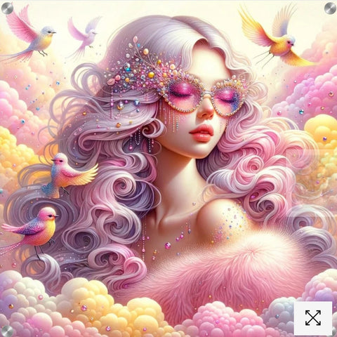 Art Print On Canvas - 16x16 -  - Sharon Tatem LLC.