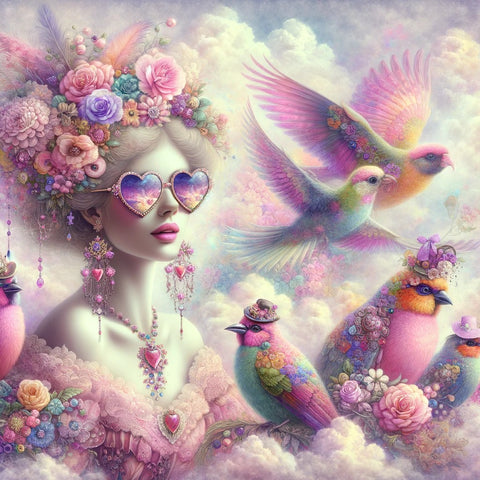 Art Print On Canvas - 16x16 -  - Sharon Tatem LLC.