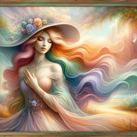 Art Print On Canvas - 16x16 -  - Sharon Tatem LLC.
