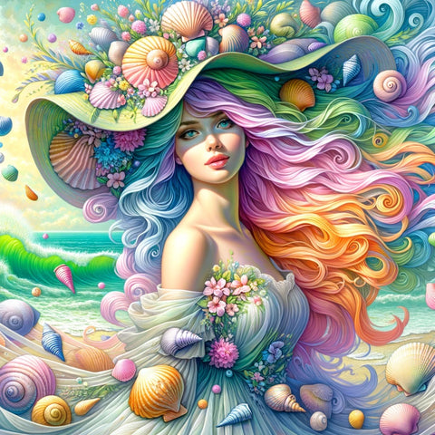 Art Print On Canvas - 16x16 -  - Sharon Tatem LLC.