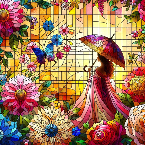 Art Print On Canvas - 16x16 -  - Sharon Tatem LLC.
