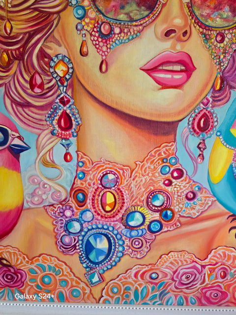 Wonder Birds The Wonderscape Reflections - Art Print - Sharon Tatem LLC.