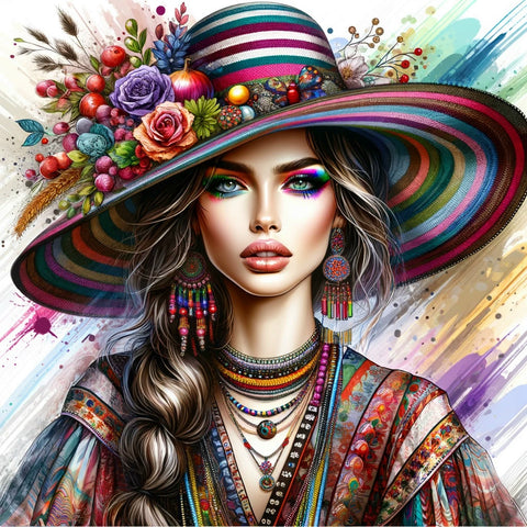 Art Print On Canvas - 16x16 -  - Sharon Tatem LLC.