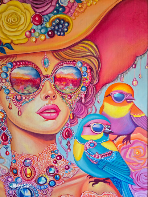 Wonder Birds The Wonderscape Reflections - Art Print - Sharon Tatem LLC.