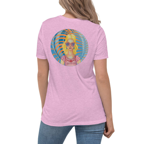 Women's Relaxed T-Shirt Florida Girl -  - Sharon Tatem LLC.