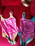 Purple Rose One-Piece Swimsuit -  - Sharon Tatem LLC.