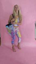 Sharon Tatem Fashion Stretch Capri Leggings -  - Sharon Tatem LLC.