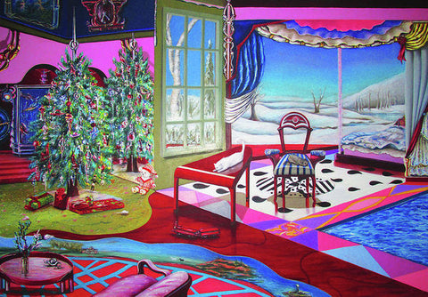 Christmas Painting - Art Print - Art Print - Sharon Tatem LLC.