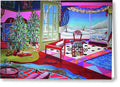 Christmas Painting - Greeting Card - Greeting Card - Sharon Tatem LLC.