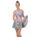 Palm Beach PurpleInside Out Casual Dress - dresses - Sharon Tatem LLC.